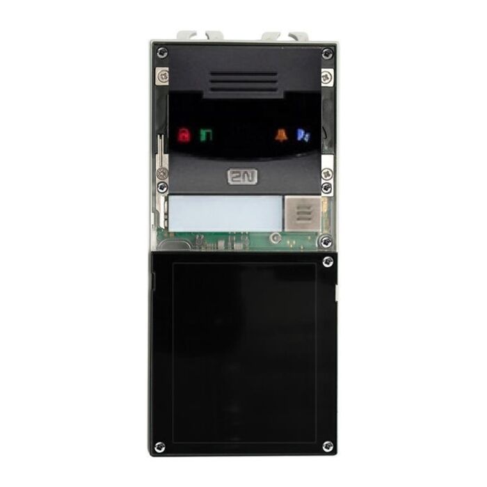 2N® IP Verso - Main unit with camera - black