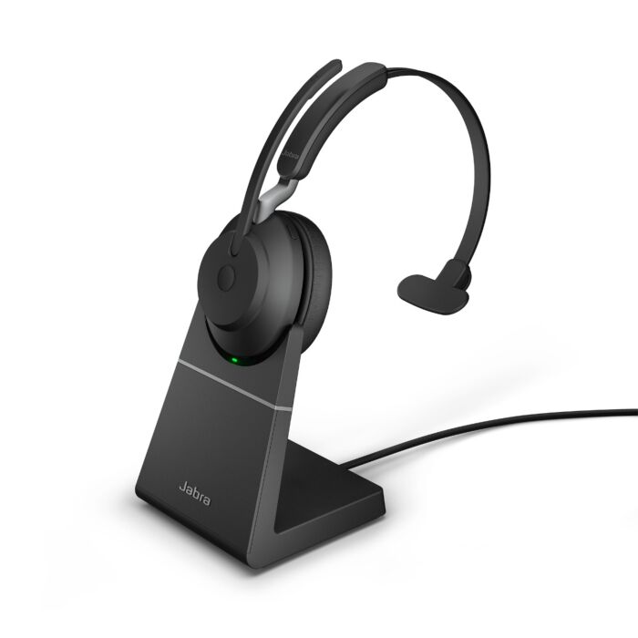 Jabra Evolve2 65 Link380a UC Mono Stand Black