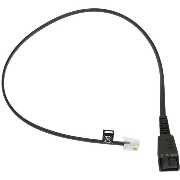 Jabra QD-RJ9 (straight)