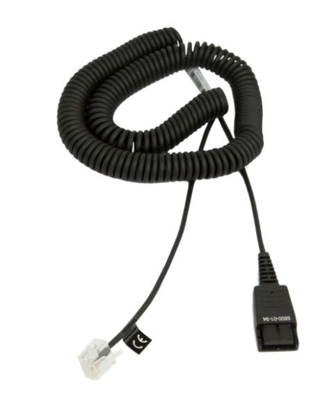 Jabra QD-RJ45 (Coiled), 2 m