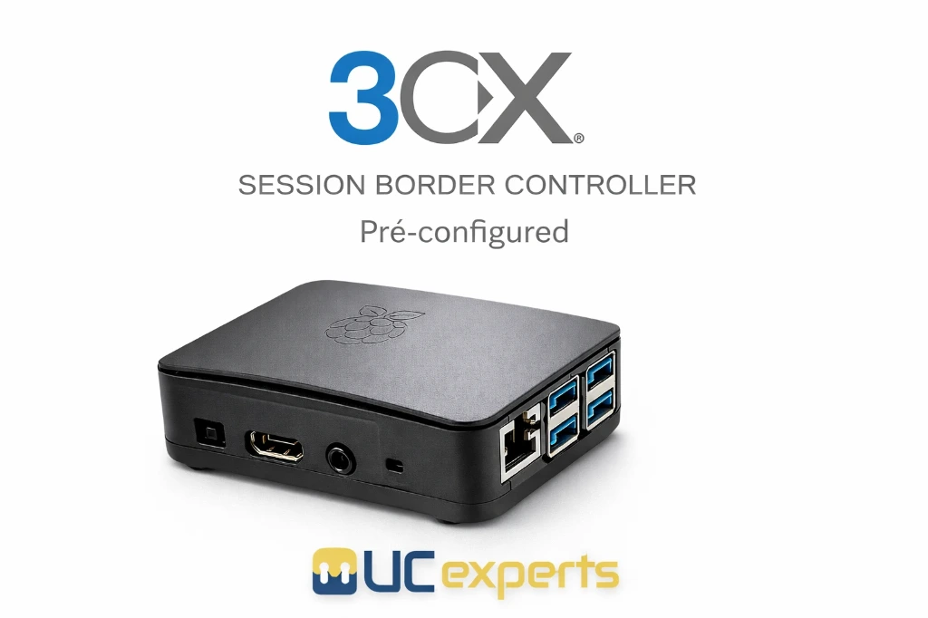 UC Experts pre-configured 3CX Session Border Controller (SBC) - PoE