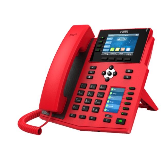 Fanvil X5U RED Enterprise IP Deskphone