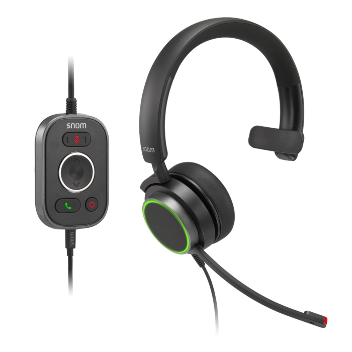 Snom A330M Headset, Wired Mono USB