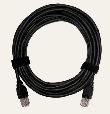 Ethernet Cable Ethernet,RJ45,Cat5e,4.57m/15ft