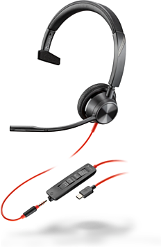 POLY BLACKWIRE 3315 USB-C HEADSET