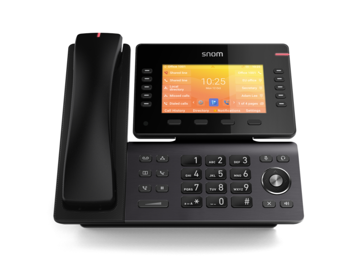 [00004539] Snom Global D892M Desk Telephone Black