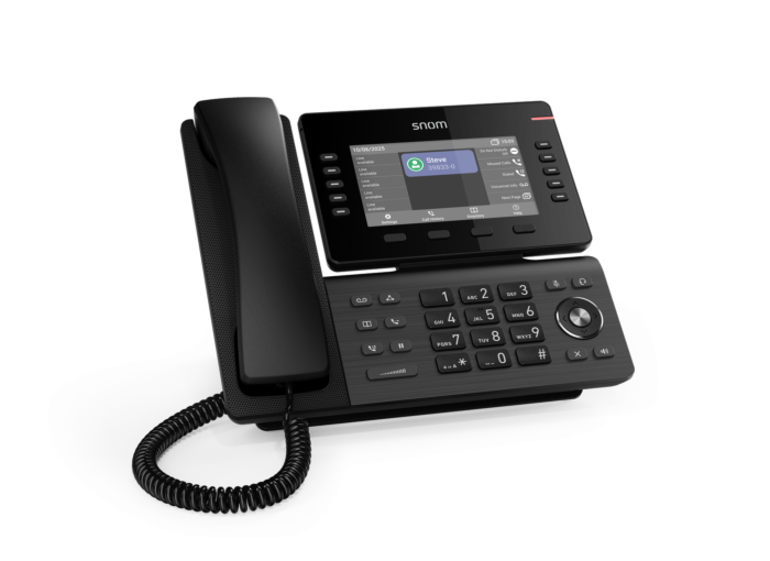 [00004727] Snom Global D815WB Desk Telephone Black