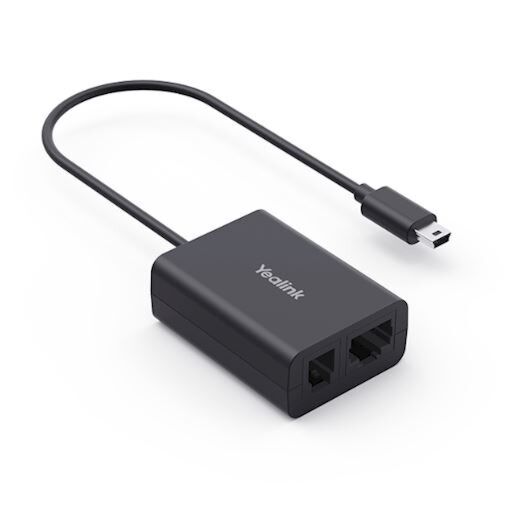 [ehs62] Yealink EHS62, DHSG-adapter - Compatible with AVAYA, Cisco, Poly, Grandstream and Fanvil