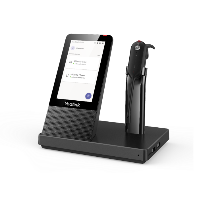 Yealink WH67, Convertible - Wireless DECT headset - UC